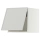 METOD Wall cabinet horizontal, white/Aspudden light grey, 40x40 cm