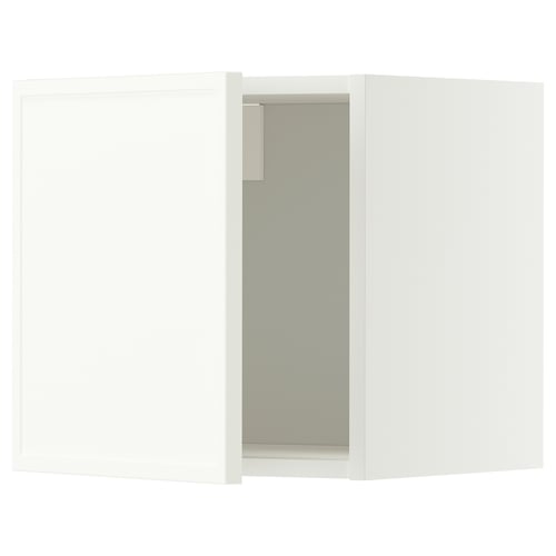 METOD Wall cabinet, white/Aspudden matt white, 40x40 cm