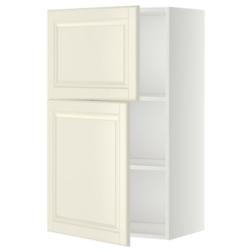 Ikea METOD off-white kitchen cabinet with adjustable shelf.