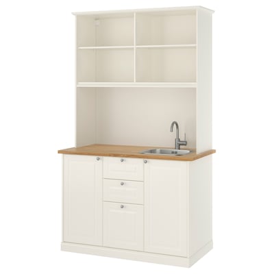 ÖNNERUP Kitchenette, off-white, 130x64x219 cm
