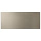 RIKSVIKEN light bronze metallic front panel, rectangular, sleek.