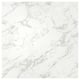 SIBBARP wall panel. White, marble effect. High-pressure melamine laminate. Rectangle. Clean, sleek design. Easy to clean and durable.