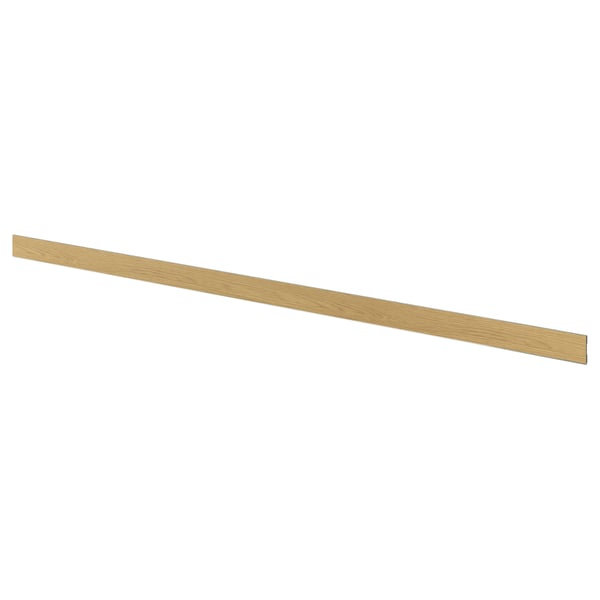 SINARP wooden plinth, beige, rectangular, smooth surface.