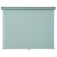 SKOGSKLÖVER roller blind, light green, textured fabric, rectangular, cordless.