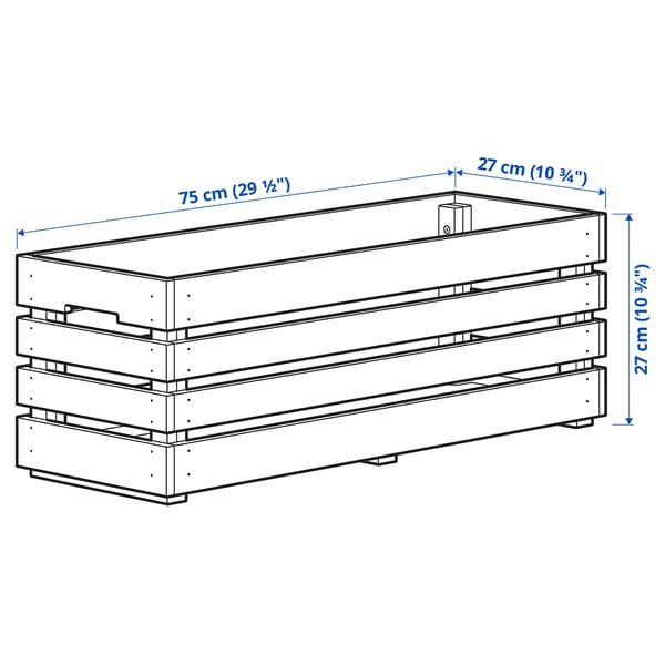 Illustration with measurements for the product: STJÄRNANIS.