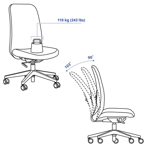 Illustration with measurements for the product: VALLFJÄLLET.