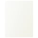 VALLSTENA white cabinet front, smooth surface, modern design.