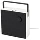 VAPPEBY white portable bluetooth speaker with black fabric front and handle.
