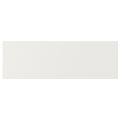 VEDDINGE white kitchen front cable, smooth, modern