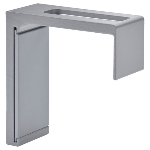 VIDGA silver wall bracket for curtain rail system, sleek design, modern finish.