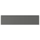VOXTORP dark grey kitchen drawer, sleek modern design with integrated handles, smooth plastic surface.