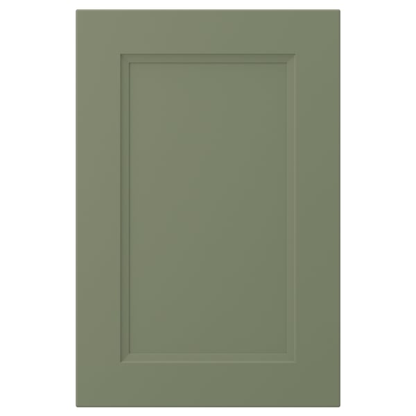 En grøn AXSTAD skabslåge med fladskærmsdesign.