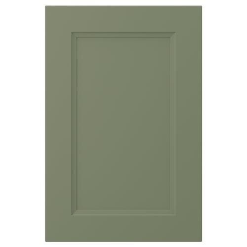 En grøn AXSTAD skabslåge med fladskærmsdesign.
