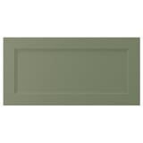 AXSTAD grønt panel, rektangulært, moderne klassisk design, med indsat panel.