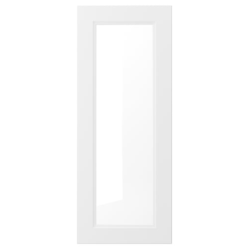 Viser en hvid AXSTAD skabslåge med et slankt, rektangulært design med en central panelsektion og subtile, bløde linjer.