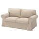 EKTORP Betræk 2-pers. sofa, Naggen beige
