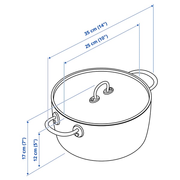 Illustration med mål for produktet: FINMAT.
