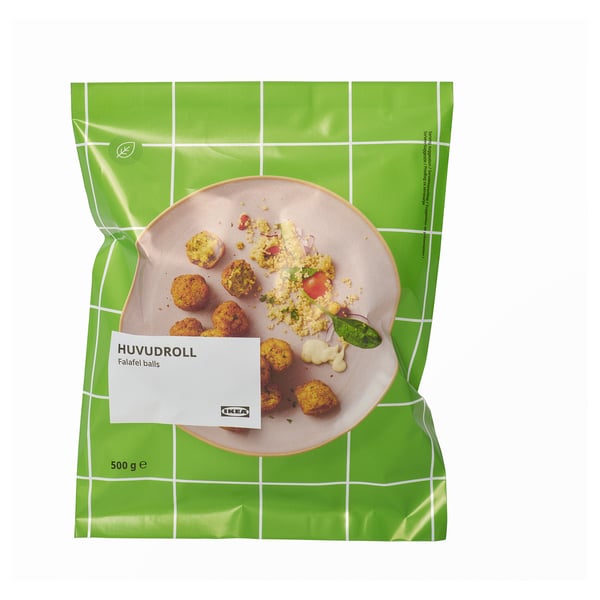 HUVUDROLL Falafel af kikærter, 500 g