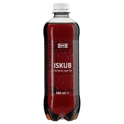 ISKUB Sodavand, colasmag sukkerfri, 500 ml