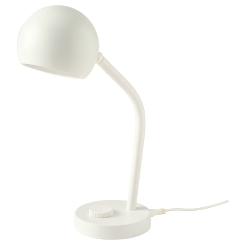 KORVSNÖRE LED-skrivebordslampe, kan dæmpes/hvid