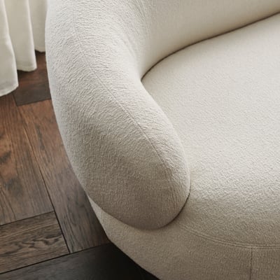 LILLESÄTER 3-pers. sofa, Axvall råhvid