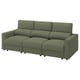 MALMKÖPING 3-pers. sofa, Tibbleby grågrøn