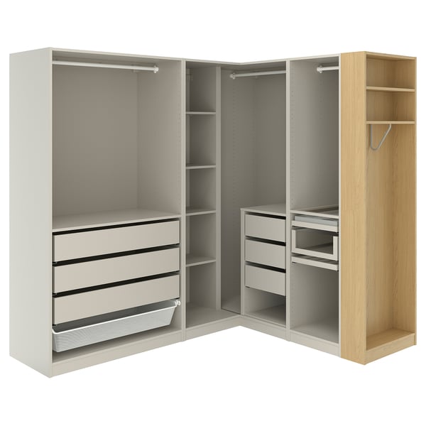 PAX Hjørnegarderobe