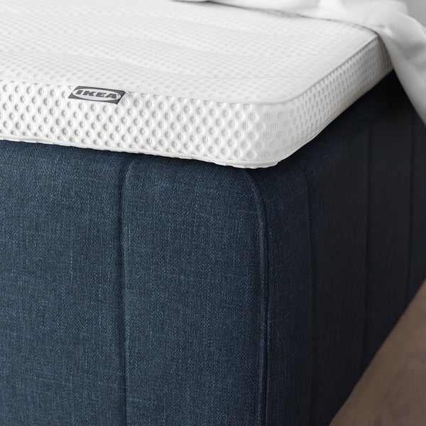 RÅHOLMAR Boxmadras med pocketfjedre, 5 zoner