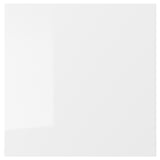 RINGHULT hvid blank køkkenskabslåge.