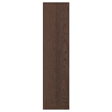 Mørkt træpanel, sandsynligvis fra en skabsdør. Rektangelform med en glat finish, en del af SINARP-kollektionen.
