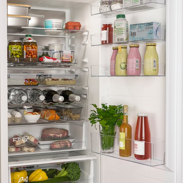 SKOGSNÄS Køl/fryser, IKEA 700 integreret, 213/87 l
