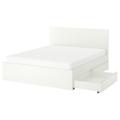 STORKLINTA Sengestel med 2 sengeskuffer