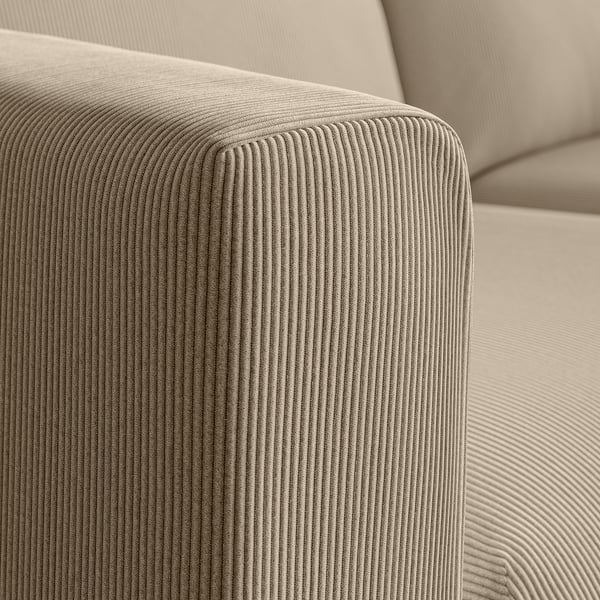 VIMLE 3-pers. sofa, med chaiselong/Kelinge beige