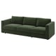 VIMLE 3-pers. sovesofa, Johanneshov mørkegrøn