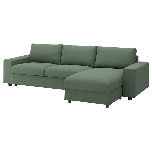 VIMLE 3-pers. sovesofa med chaiselong
