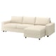 VIMLE 3-pers. sovesofa med chaiselong