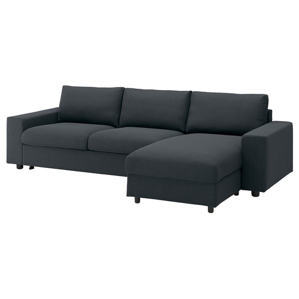 VIMLE 3-pers. sovesofa med chaiselong