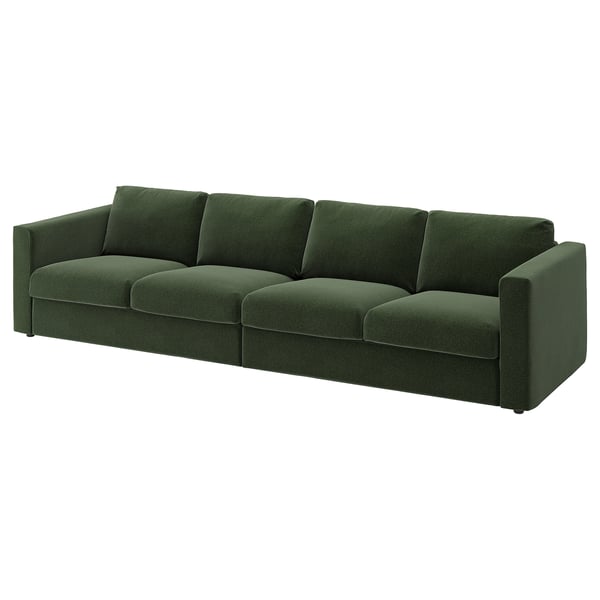 VIMLE 4-pers. sofa, Johanneshov mørkegrøn