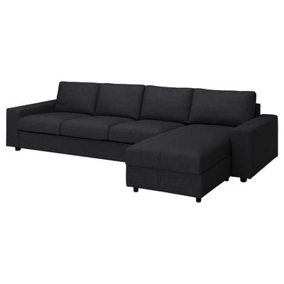 VIMLE 4-pers. sofa med chaiselong