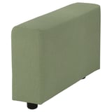 VIMLE Betræk til armlæn, bred/Mosshed grågrøn