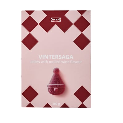 VINTERSAGA Vingummier, gløggsmag, 200 g