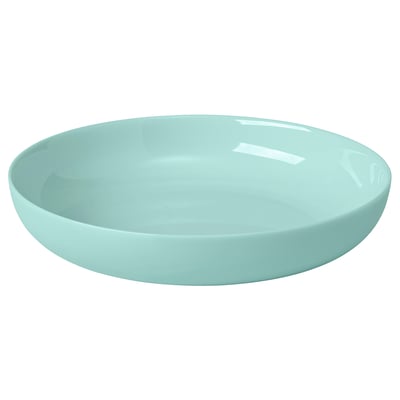 VITBLECKA Tallerken, turkis, 21 cm