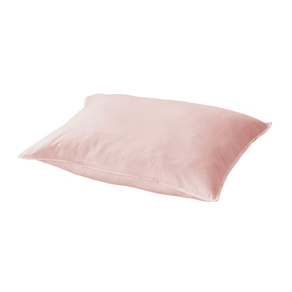 ÄNGSLILJA Pillowcase, light pink, 50x60 cm