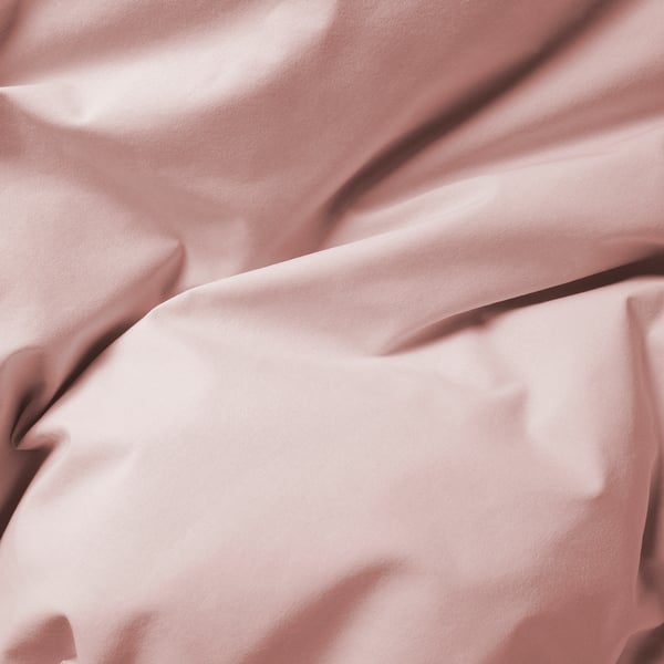 ÄNGSLILJA Pillowcase, light pink, 50x60 cm