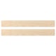 Two light ash wood texture panels, modern design, melamine and paper foil finish, rectangle shape.
