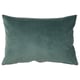 ÅSVEIG: green corduroy throw pillow, rectangular shape, simple design.