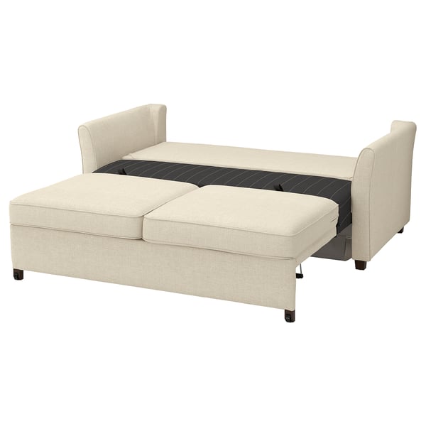 EKHOLMA 2-seat sofa-bed, Kilanda light beige