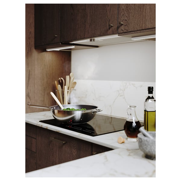 HÖGKLASSIG Induction hob, IKEA 700 black, 59 cm