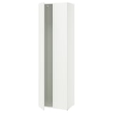 LASTARE Frame with doors, white, 60x42x200 cm