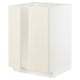 Ikea METOD kitchen cabinet, off-white, rectangular, modern design with beveled edges.